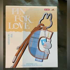 Authentic Confirmed Letter Pendant, Letter I, Purchased from POPMART